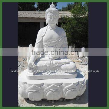 Carved Large Stone Buddha Statue