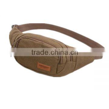 Wholesale Latest Style Canvas Running Waist Bag For Men