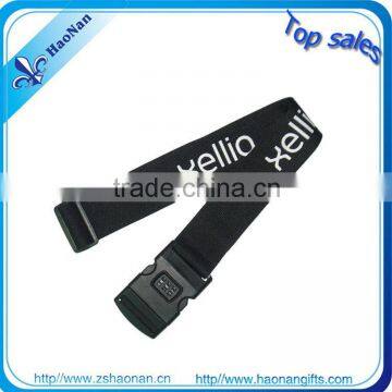 alibaba express 2014 Adjustable luggage belt with password lock