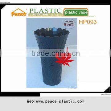 2014 High Quality Crystal Plastic Flower Vases for Sale