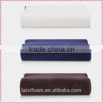 100% polyester memory foam pillow forchina facotry memory foam pillow LS-P-017-b medicated pillow