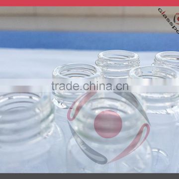 Tube bottle for perfume sample with screw cap