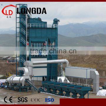 Hot asphalt mixing machine,160TPH asphalt mixing plant with imported burner