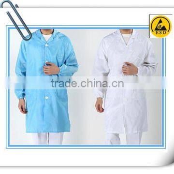 antistatic garment OEM stand collar/turn-down collar