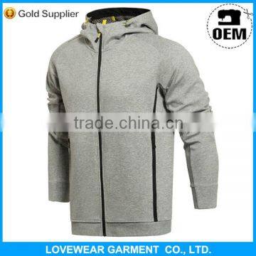 2015 New fashion popular designs side zipper hoody