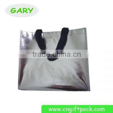 Silver Non Woven Garment Bag Non Woven Laminated Bag With Logo photo-6