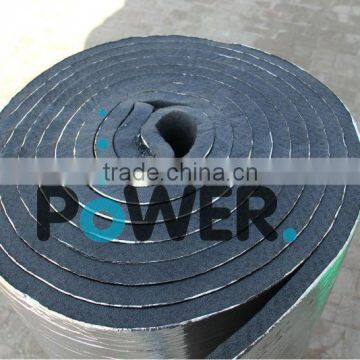 high quality low density sponge rubber blanket with aluminum foil made in china