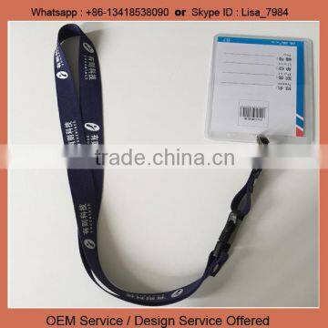 2015 New China Wholesale id Card Custom Printed Sublimation Polyester Lanyard Tag photo-2