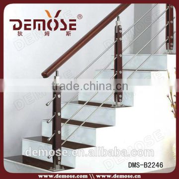 ornamental staircase steel wood stair handrail designs