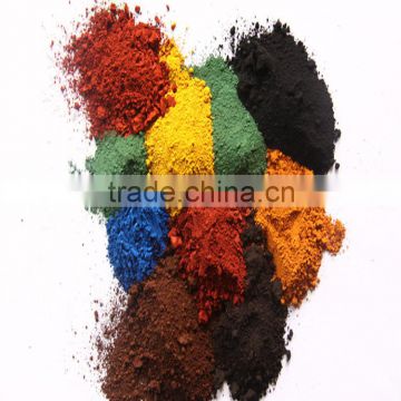 Best quality competitive iron oxide pigment price, many color iron oxide