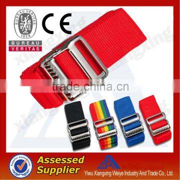 Nylon straps with buckle metal retractable buckle strap