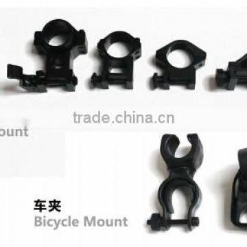 China wholesale universal bicycle flashlight mount