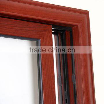 ROGENILAN 2 Tracks Room Safety Door Design With Grill photo-5