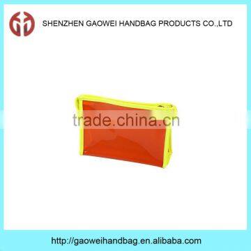 Hot sale high quality fashion cheap pvc pu shiny cosmetic bag GW785