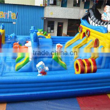 giant commercial inflatable fun city park playground for kids and adults