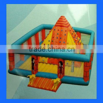 Pyramid Inflatable climbing game