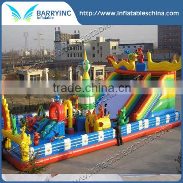 Inflatable fun city amusement for hot sale