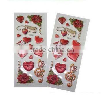 puffy sticker, wholesale puffy sticker printing