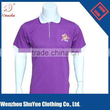 Activities CVC material wholesale polo shirts