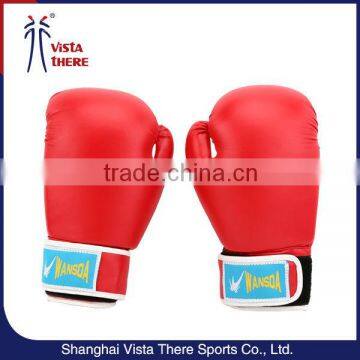 Custom logo vintage design your own leather kick boxing gloves