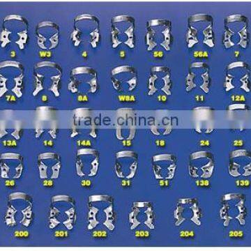 Dental Rubber Dam Clamps