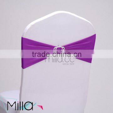 Spandex chair cover bands for wedding 2016 new chair cover bands                        
                                                Quality Choice