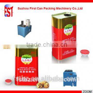 Small 1L~ 4L Olive Oil Tin Can Making Machine