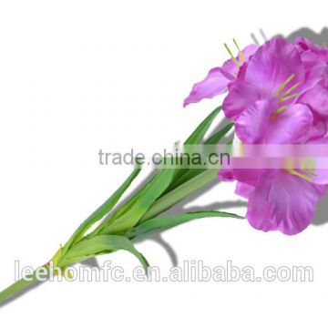 2015 PU multi-color single stem artificial kaffir lily flower from Chinese export