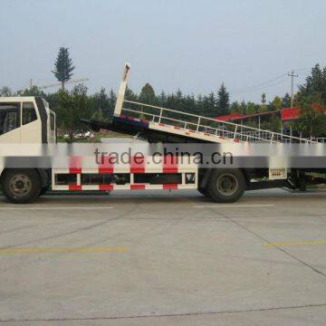 New condition LUFENG brand 8 ton flatbed road recovery truck wrecker