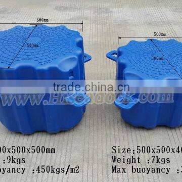 plastic hdpe pontoon floats for ship