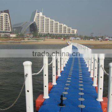 plastic pontoon floating bridge