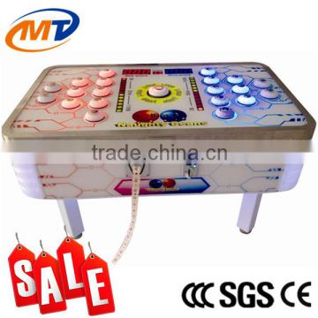 Funny game naughty beans coin operated hit hammer game machine/lottery game machine with factory price