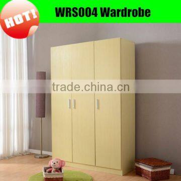 3 door modern melamine Kd cheap wardrobe