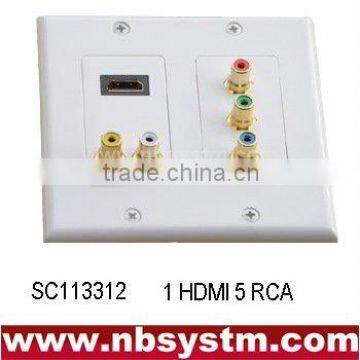 AV Wall Plate