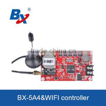 BX-5A4&WIFI led wireless display control card