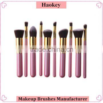 10Pcs Pink and Gold color beauty foundation makeup brushes                        
                                                                                Supplier's Choice