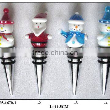 Hand Decorative bottle stoppers