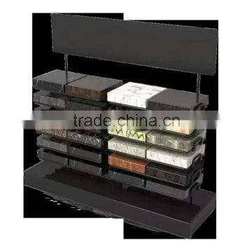 Black Powder Coating Granite/Tile Display Shelves photo-3