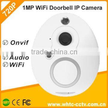 720P doorbell ip camera wifi code tcp ip video door phone