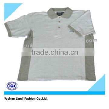 cheap fashion cotton polo shirts for men with high quality