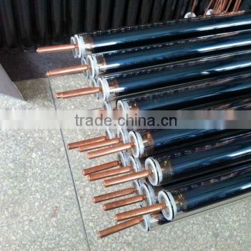 All-glass double -tube structure with copper heat pipe