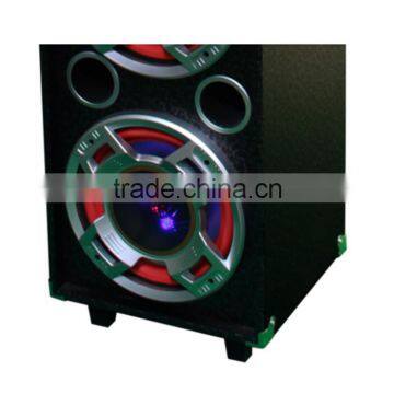 Laser Light Portable Trolley Speaker Best Karaoke Music System With Good Sounds photo-5