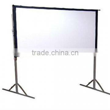 Protable Fold Projection Screen,quick Folding Screen With Flight Case (front +rear Projection Screen Fabric) photo-2