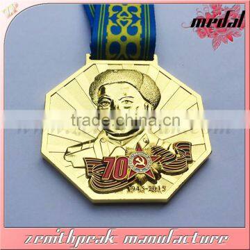 2015 Novelty design spartan finisher medals with ribbons,world cup gold medals for sale,zinc trivalent plating