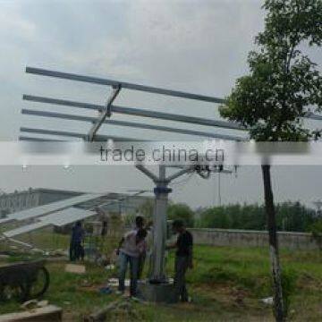 Double axis solar tracking system