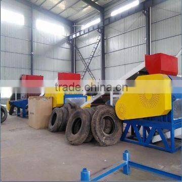 advanced-technique crumb rubber machine for waste tyre shredding recycling system