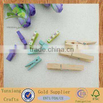 Colorful wooden peg , wooden peg different size , wooden printed pegs