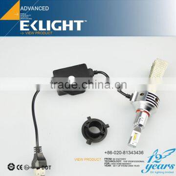 Smart System Copper Belt Non Polar Car H1 9005 9007 H13 fanless h4 h7 h9 h11 led headlight replace halogen bulb