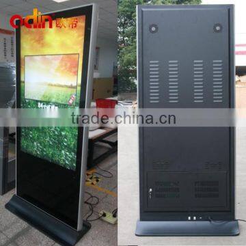 55 inch lcd signage media player 55 '' HD WIFI 3G floor stand