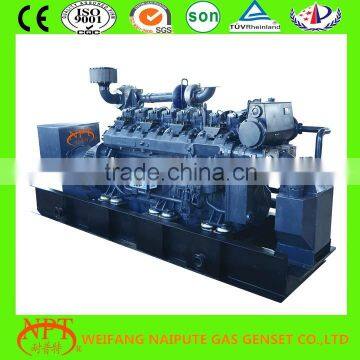 500KW natural gas generator biogas genset with soundproof /Slient/canopy